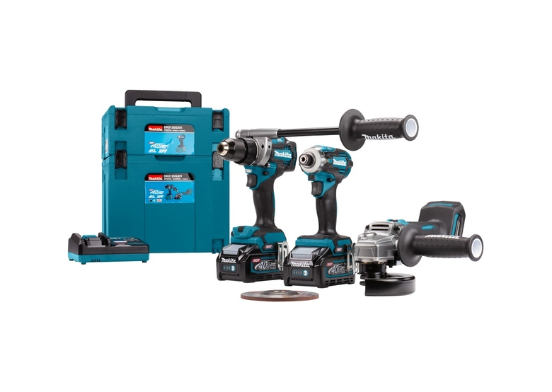 40-V-Elektrowerkzeugsatz Makita XGT DK0125G301 2x4.0Ah