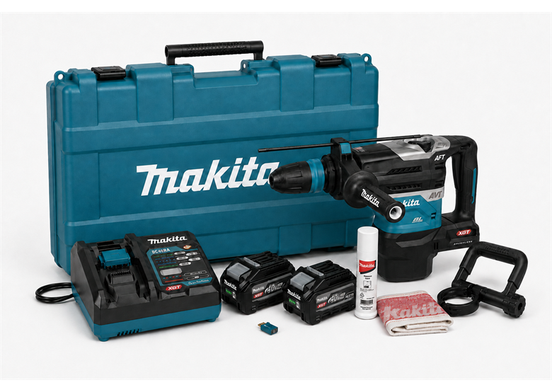 Bohrhammer Makita XGT HR005GU201 2x4.0Ah