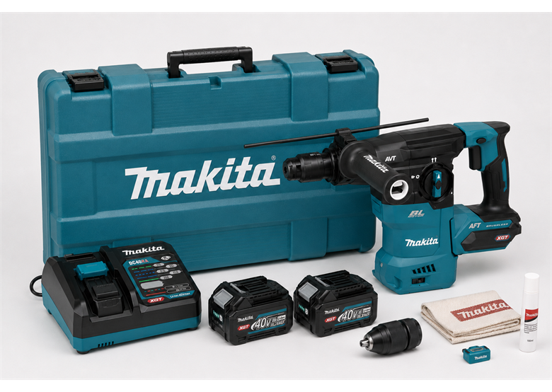 Bohrhammer Makita XGT HR009GU202 2x4.0Ah