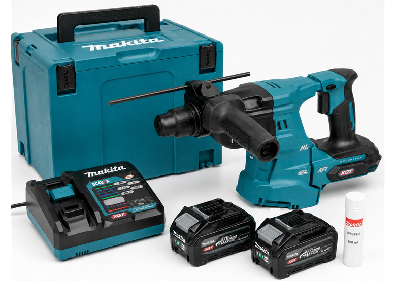 Bohrhammer Makita XGT HR011GU201 2x4.0Ah