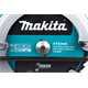 Handkreissäge Makita XGT HS013GZ