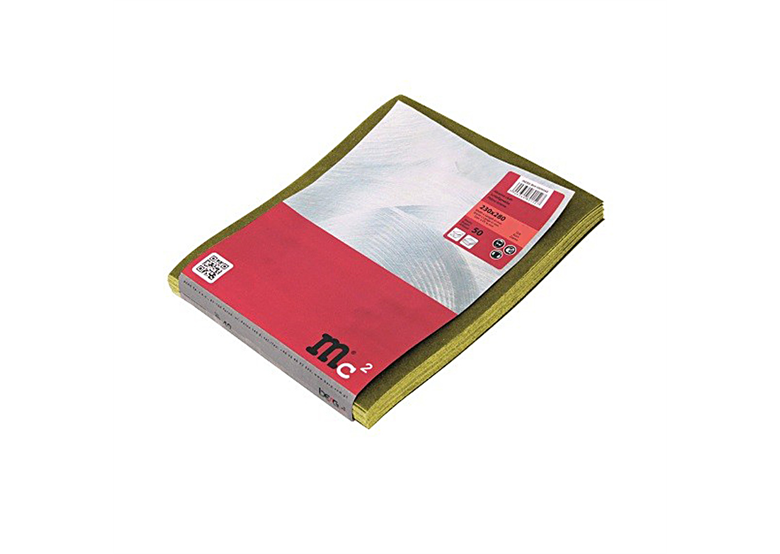 Schleifpapier, gelb 230x280mm P80 50Stk. MC2 B040000011