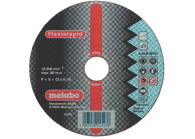 Trennscheibe Flexiamant Stahl A 30-R 230×3,0×22,2mm (gekrüpft) Metabo 616302000