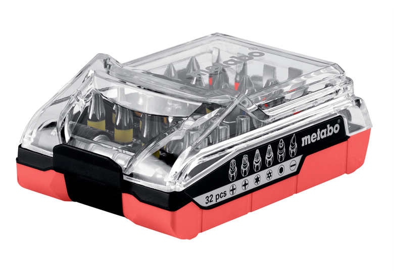 32tlg. Schrauberbit-Set Metabo 626696000
