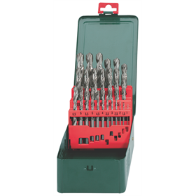 25-tlg. Bohrerset HSS-G Metabo 627154000