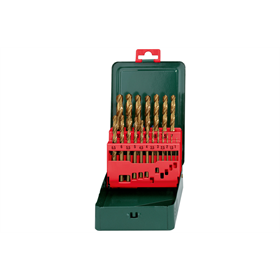 19-tlg. Bohrer-Set HSS-TIN Metabo 627156000