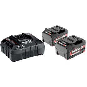 Starter-Set 2x 18 V Li-Power 4,0 Ah Akkus mit ASC 30-36 V Ladegerät Metabo 685050000