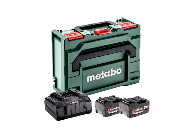 Akkuset 2 x 5,2 Ah Li-Ion in MetaBOX 145 Metabo 685065000