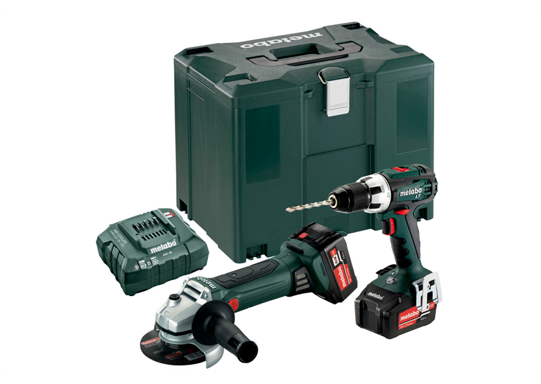 Werkzeugset 18V Metabo CAS Combo Set 2.4.1 2x4.0Ah