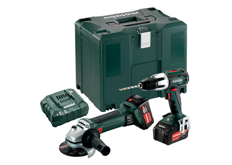 Werkzeugset 18V Metabo CAS Combo Set 2.4.2 2x4.0Ah