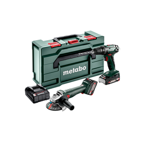 Werkzeugset 18V Metabo CAS COMBO SET 2.4.3 1x4.0Ah, 1x2.0Ah