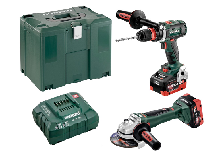 Werkzeugset 18V Metabo CAS Combo Set 2.4.5 2x5.5Ah