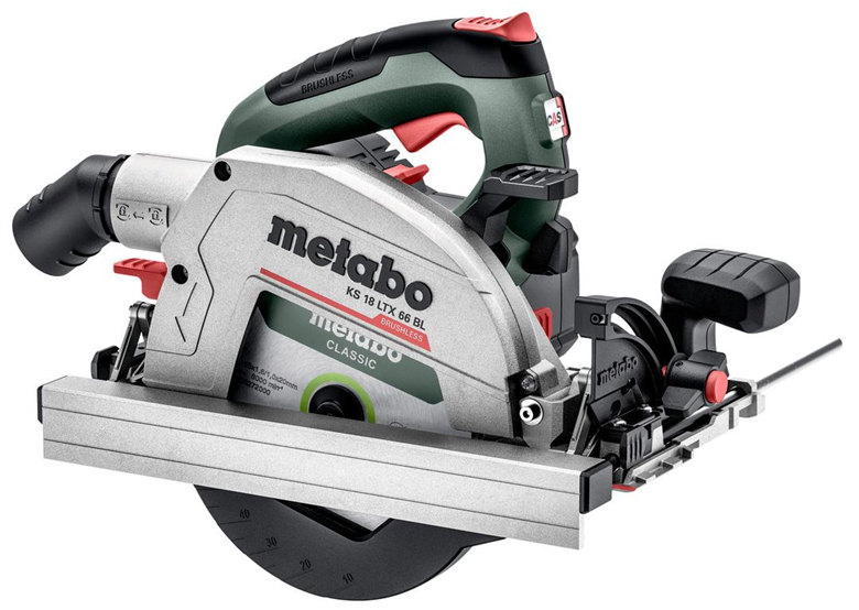 Akku-Handkreissäge im metaBOX Koffer Metabo KS 18 LTX 66 BL