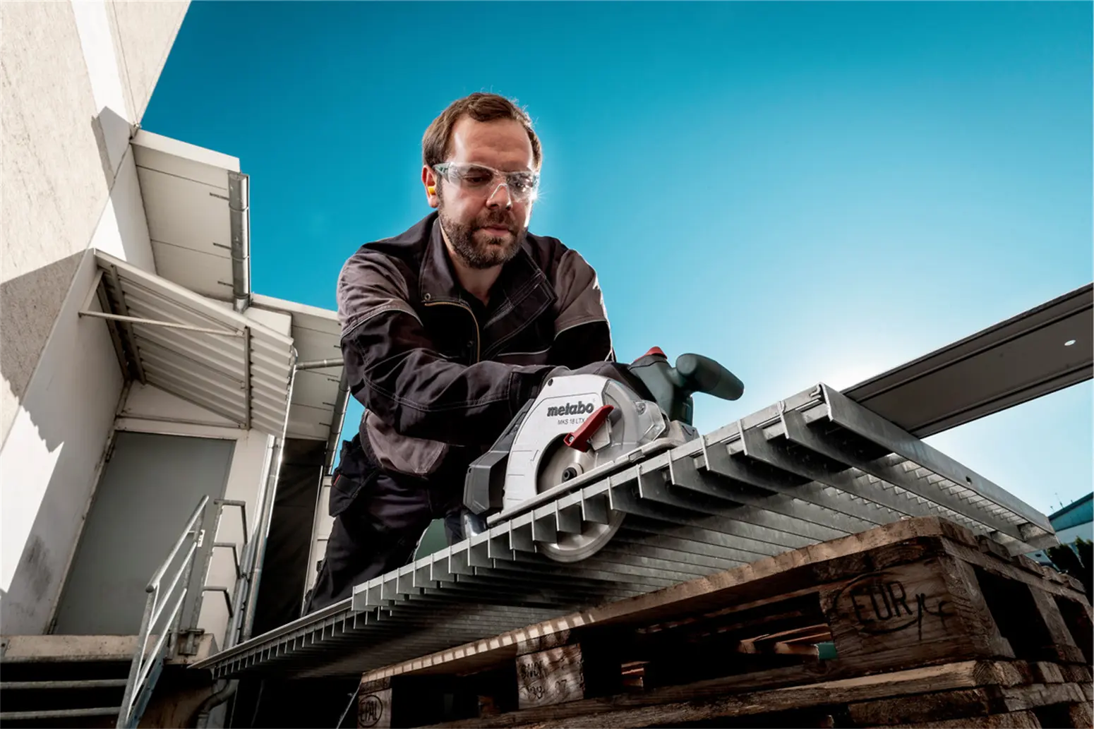 Handkreissäge Metabo MKS 18 LTX 58