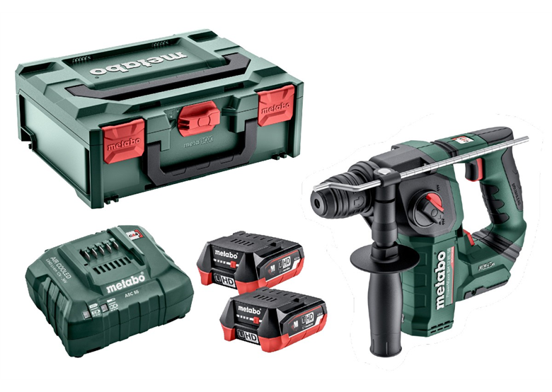 Akku-Kombihammer Metabo Powermaxx BH 12 BL 16 2x4.0Ah