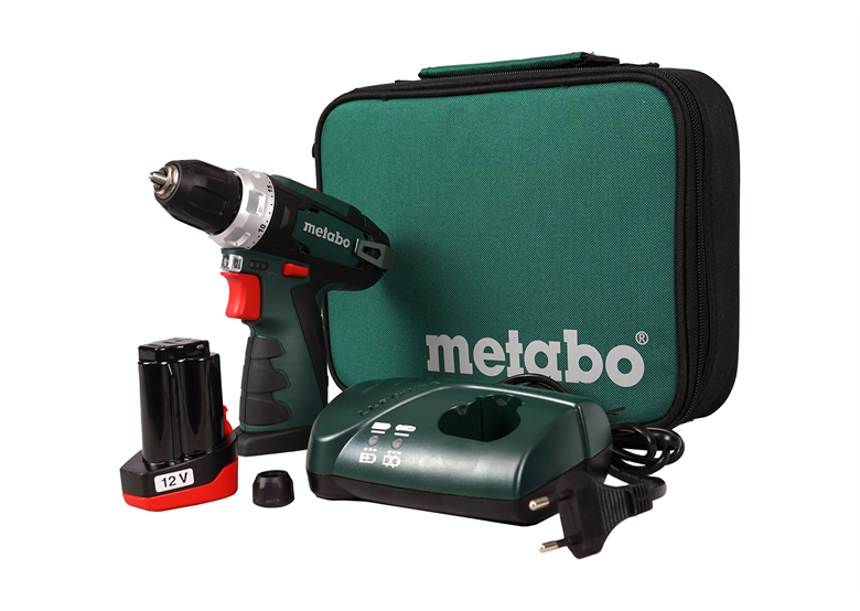 Akku-Bohrschrauber Metabo PowerMaxx BS 1x2.0Ah