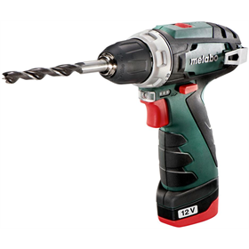 Akku-Bohrschrauber Metabo PowerMaxx BS 2x2.0Ah