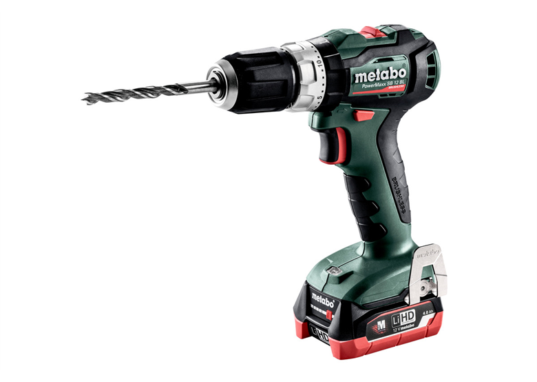 Akku-Schlagbohrschrauber Metabo PowerMaxx SB 12 BL 2x4.0Ah