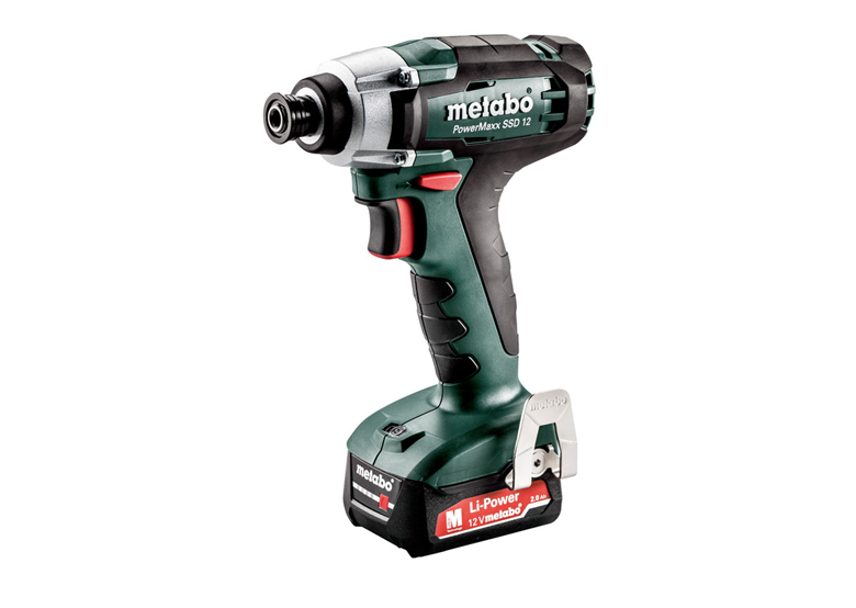 Akku-Schlagschrauber Metabo PowerMaxx SSD 12 2x2.0Ah