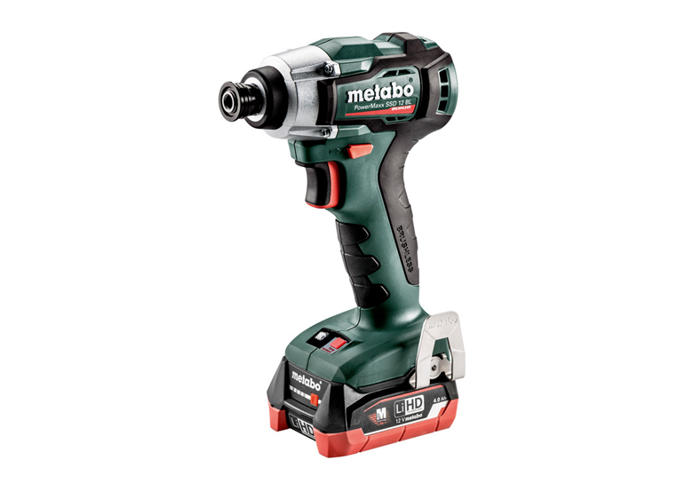 Akku-Schlagschrauber Metabo PowerMaxx SSD 12 BL 2x4.0Ah