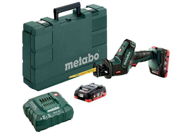 Säbelsäge Metabo SSE 18 LTX Compact 2x4.0Ah