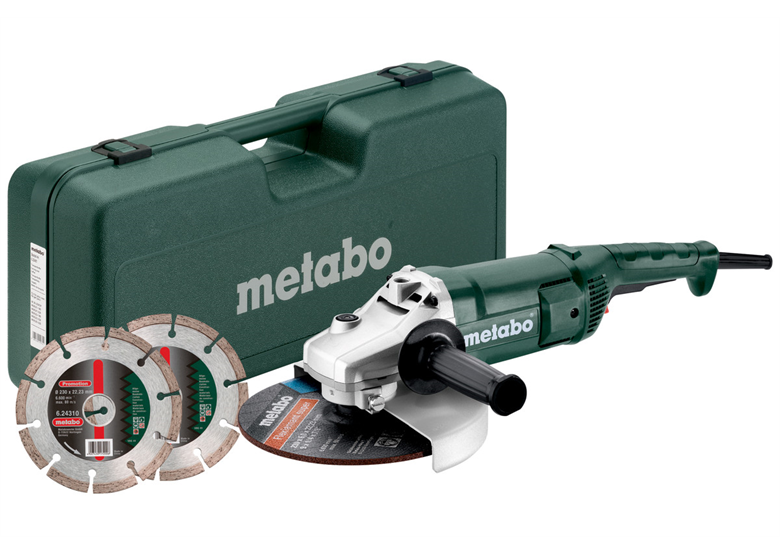 Winkelschleifer Metabo WE 2200-230 Set