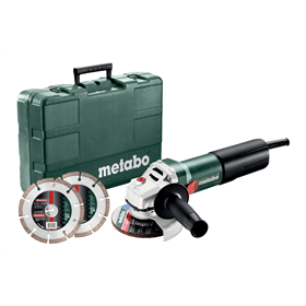 Winkelschleifer Metabo WEQ 1400-125 Set