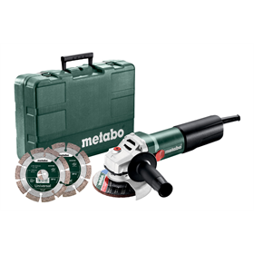 Winkelschleifer Metabo WEQ 1400-125 Set