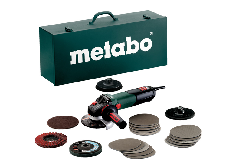 Winkelschleifer Metabo WEV 15-125 Quick Inox Set