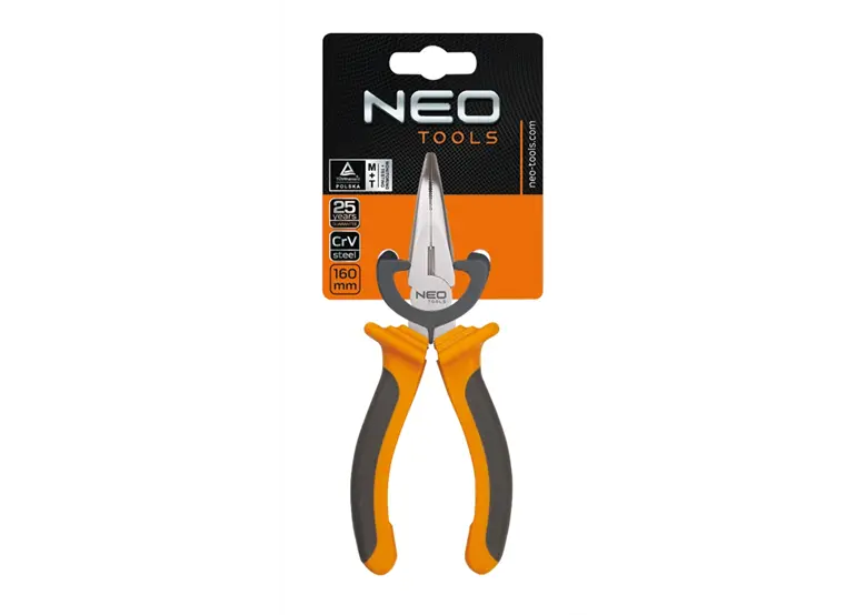 Zange verlängert gebogen 160 mm Neo 01-015