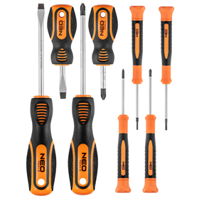 Schraubendreher, Set 8 Stück Neo 04-194
