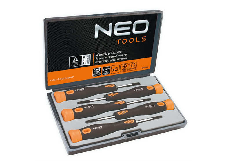Schraubendreher, 5 Stk. SvCm Neo 04-225