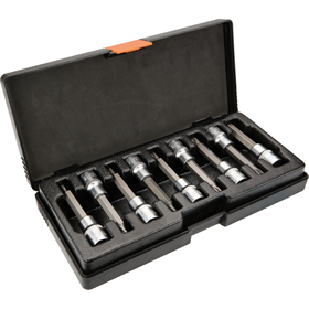 Torx-Bits auf einem 1/2-Zoll-Steckschlüssel, 9 Elemente Neo 08-708