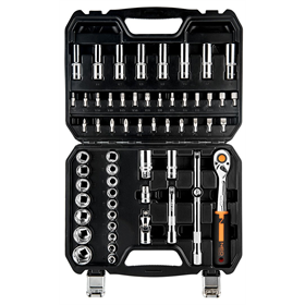 1/2" Steckschlüsselsatz, 58-tlg. Neo 10-042