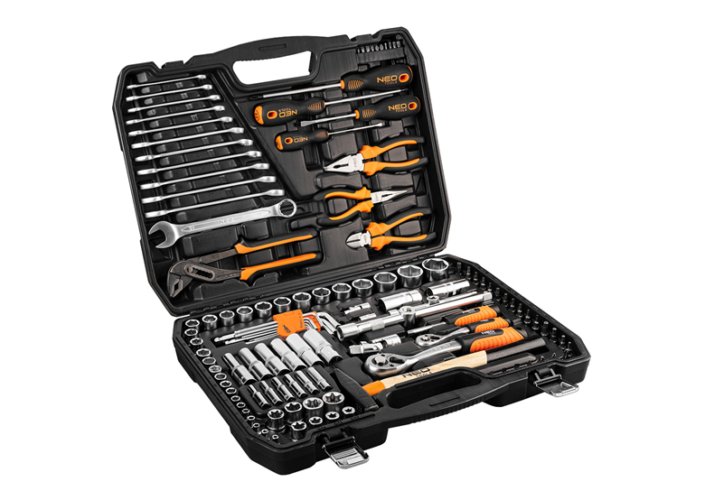 Handwerkzeug-Set (122tlg.) Neo 10-196