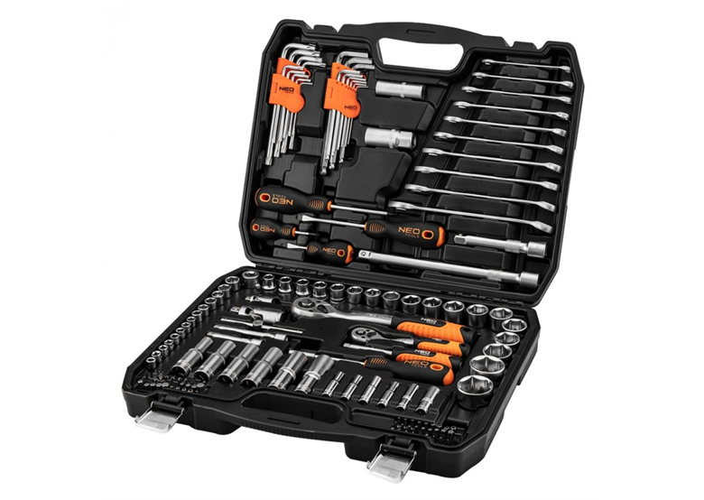 Schlüssel-Set (150 Stück), 1/2", 1/4" Neo 10-210