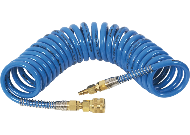 Spiral Druckluftschlauch 8.0x12mm, 15m Neo 12-076