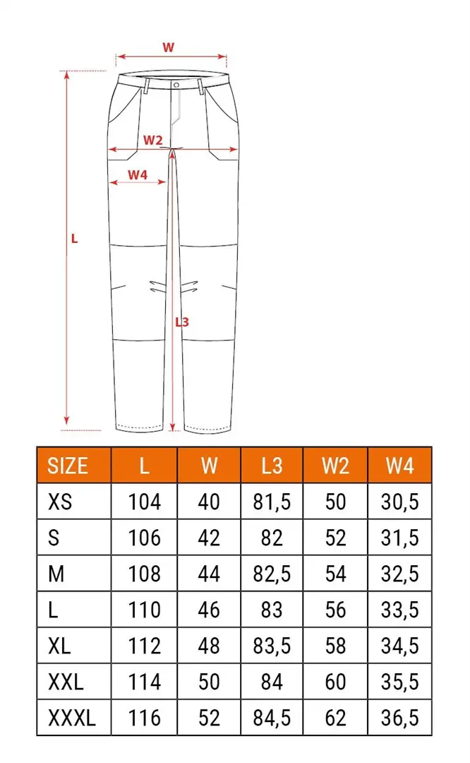 Premium-Arbeitshose Neo 4 WAY STRETCH