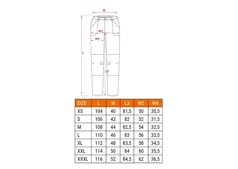 Premium-Arbeitshose Neo 4 WAY STRETCH