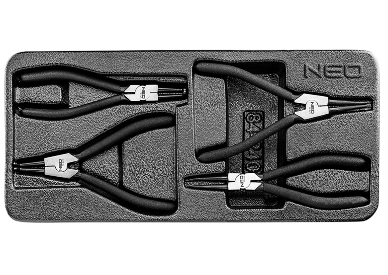 Einlage für Werkzeugschrank mit Sprengringzangen Neo 84-240