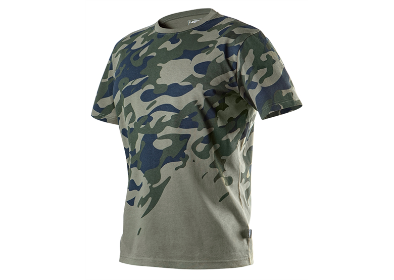 Arbeits-T-Shirt olivenfarben CAMO Neo CAMO 81-613-M