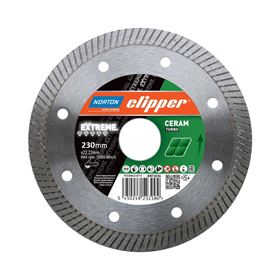 Diamanttrennscheibe 230x22,23mm Norton Extreme Ceramic Turbo