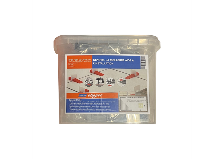 Selbstnivellierendes Kit Norton Self-leveling Basisset