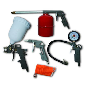 5 tlg. Druckluftzubehörset Pansam A532009