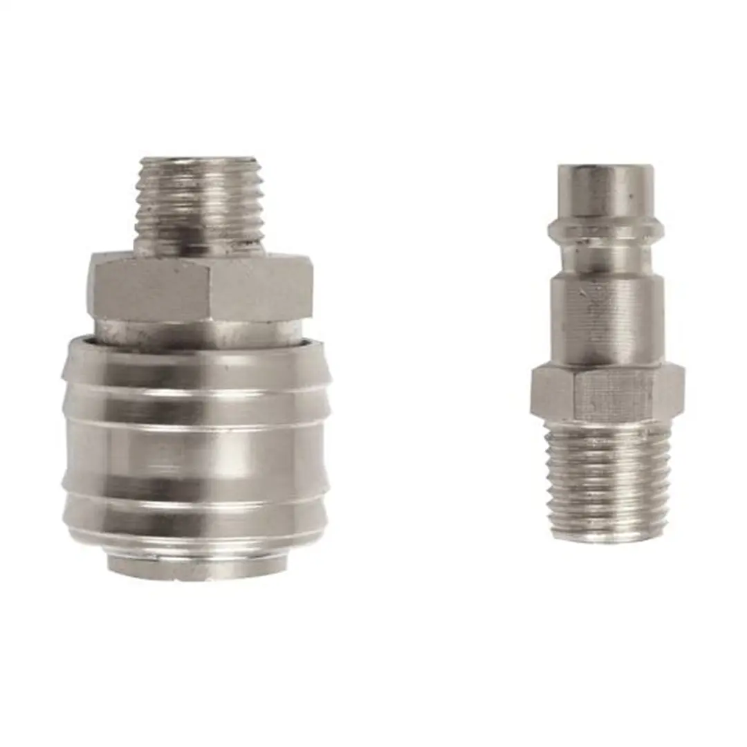 Satz Schnellverbinder, Außengewinde 1/4" Pansam A535402