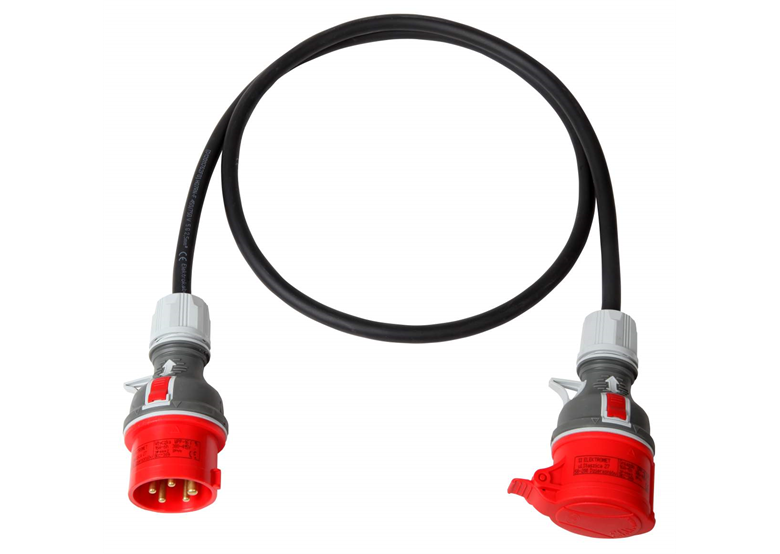 Stromverlängerungskabel 400V Plastrol PS-S G RN IP44 (5X2,5) H07RN-F  - CZARNY