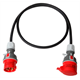 Stromverlängerungskabel 400V Plastrol PS-S G RN IP44 (5X2,5) H07RN-F  - CZARNY