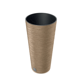 Blumentopf FURU ROUND SLIM  ECO WOOD - naturo  ECO Prosperplast DFRH250W-4665W