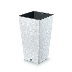 Blumentopf FURU SQUARE - weiß Prosperplast DFSH400-S449