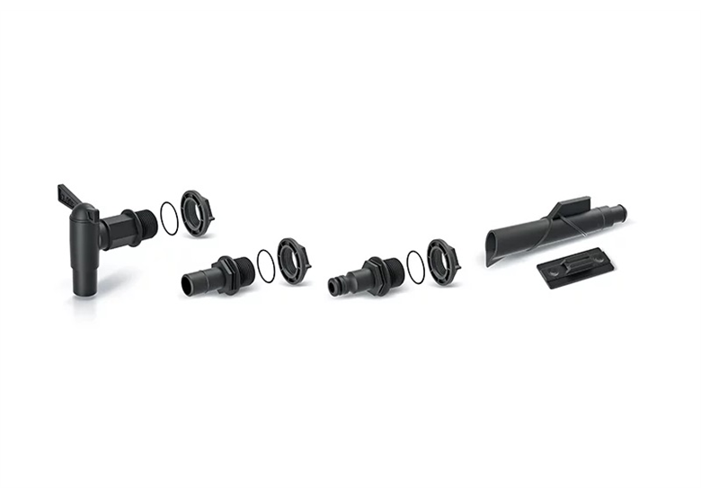 Anschluss-Set mit Auslaufhahn für Regenwasserspeicher Prosperplast Icanset4